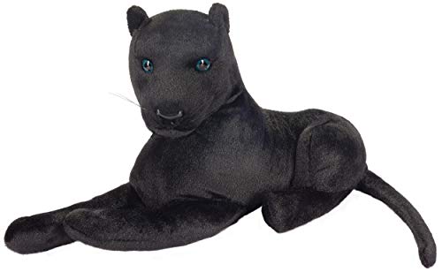 Brubaker Peluche de Pantera 45 cm Acostado - Gran Gato Negro