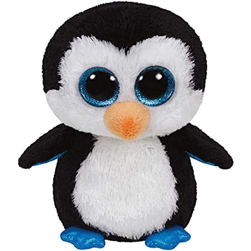 Ty 36008 Beanie Boos Waddles - Peluche de pingüino [Importado de Alemania]