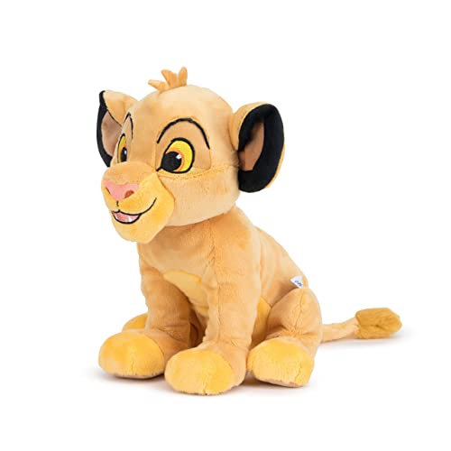 Simba, Peluche Disney Simba 25 cm, Relleno Fabricado con Material Reciclado, Licencia Disney, Apto Para Todas Las Edades, 6315876246