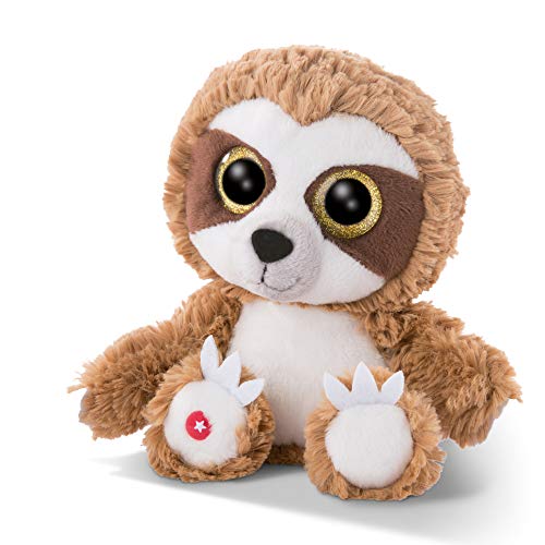 Nici 46616 GLUBSCHIS Cuddly Soft Toy Sloth Heywood 15cm, Brown