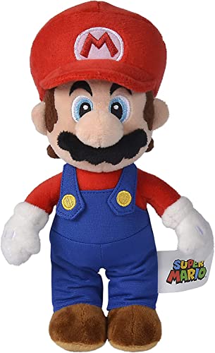 Grupo Moya Super Mario Bros - Pack 2 Figuras Peluches Mario Bros y Luigi 25cm de Super Mario HQ