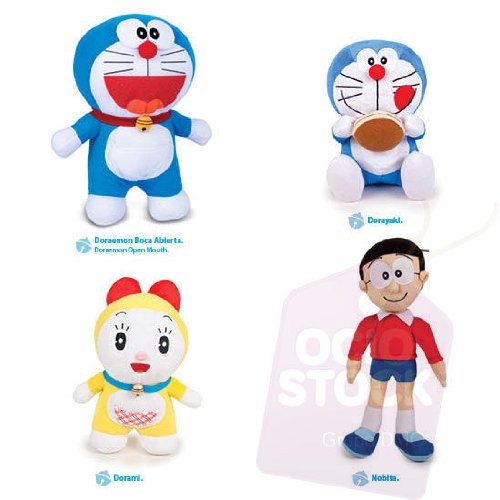 Peluche Doraemon soft T3 30cm surtido