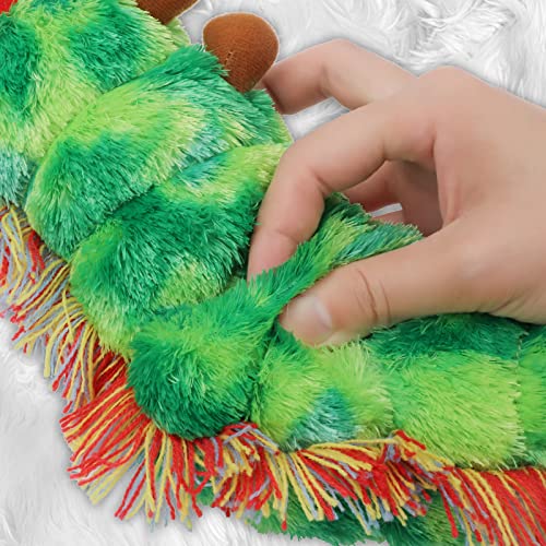 Hungry Catapillar - Juguetes de peluche para niños, diseño de oruga de oruga de desarrollo, regalo para niños, diseño de arco iris de 25 cm