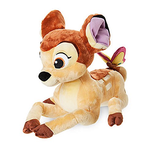 Official Disney Bambi 27cm Bambi With Butterfly Soft Plush Toy …