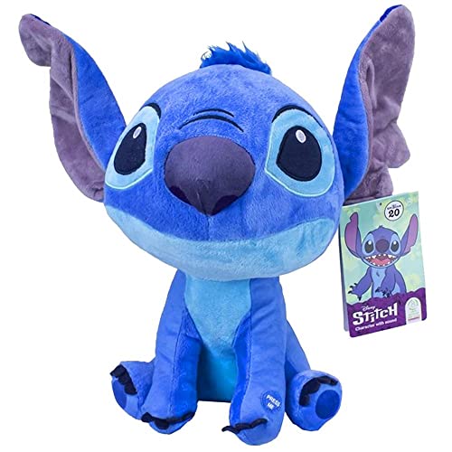 Disney - Stitch knuffel met geluid - 30 cm - Pluche - Lilo & Stitch knuffel